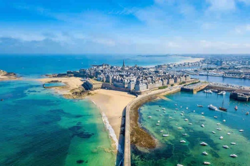 Au Bord De La Mer Appartement 2 Personnes Saint-Benoît-des-Ondes Kültér fotó